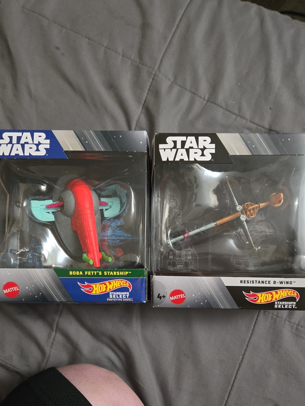 Star Wars Collectible ships.